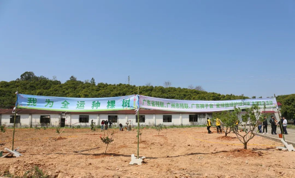 我为全运种棵树！省pg电子开展“爱绿植绿护绿兴绿”主题党日活动